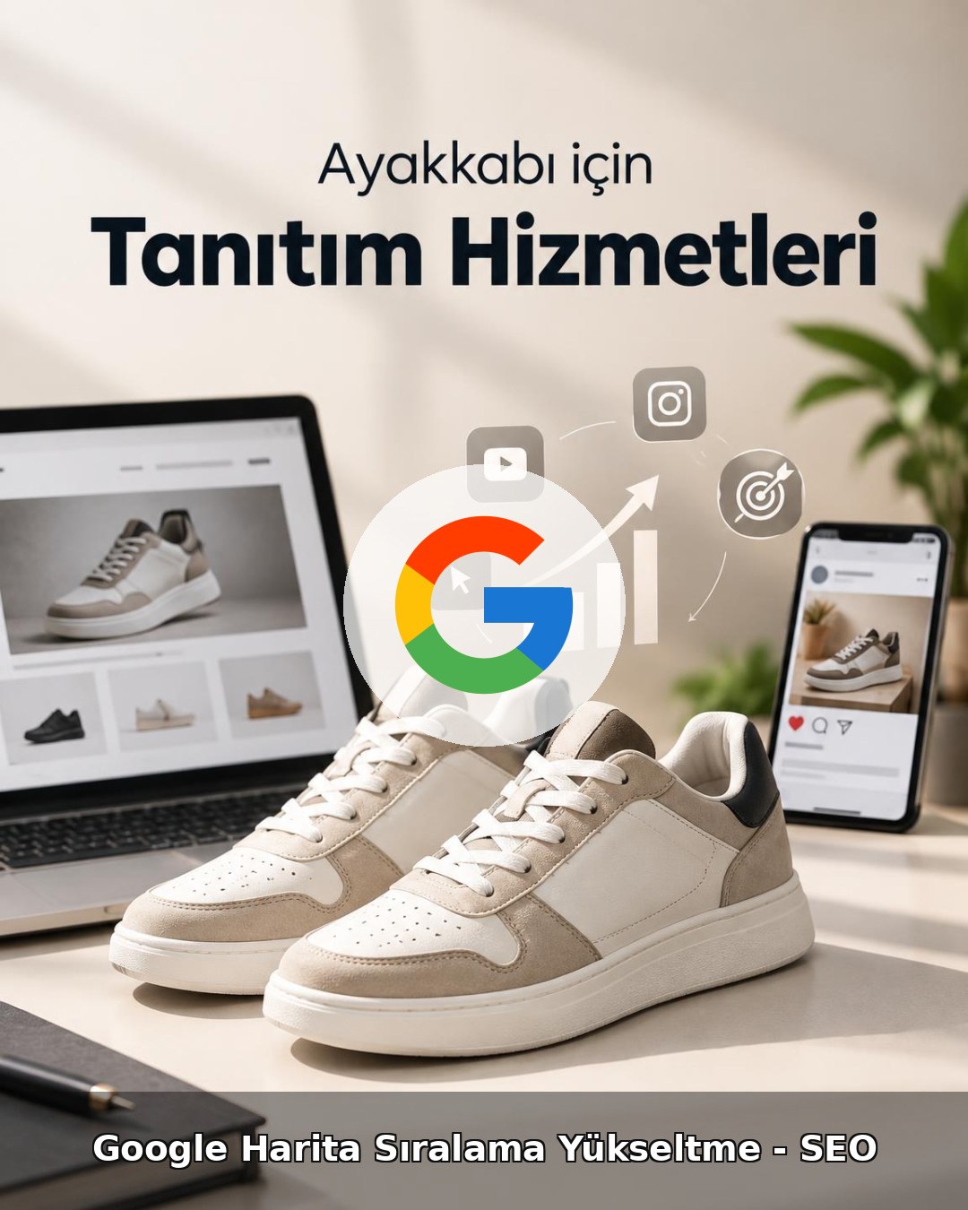 Ayakkabı Google Harita Sıralama Yükseltme - SEO