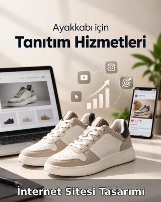 Ayakkabı İnternet Sitesi Tasarımı (Web Tasarım)