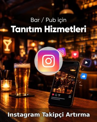 Bar / Pub Instagram Takipçi Artırma