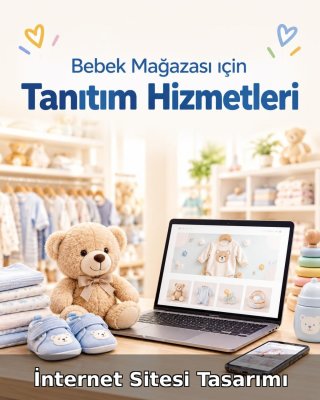 Bebek Mağazası İnternet Sitesi Tasarımı (Web Tasarım)