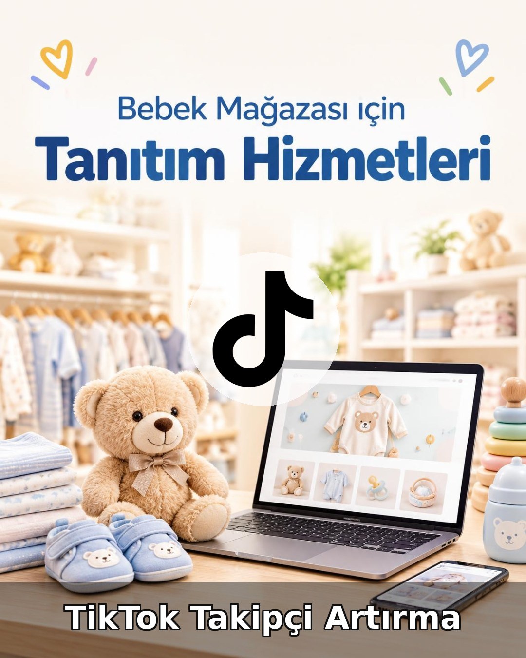 Bebek Mağazası TikTok Takipçi Artırma