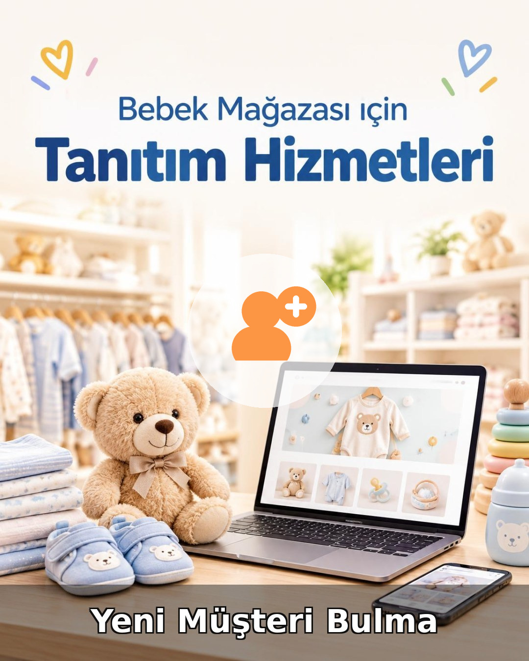 Bebek Mağazası Yeni Müşteri Bulma