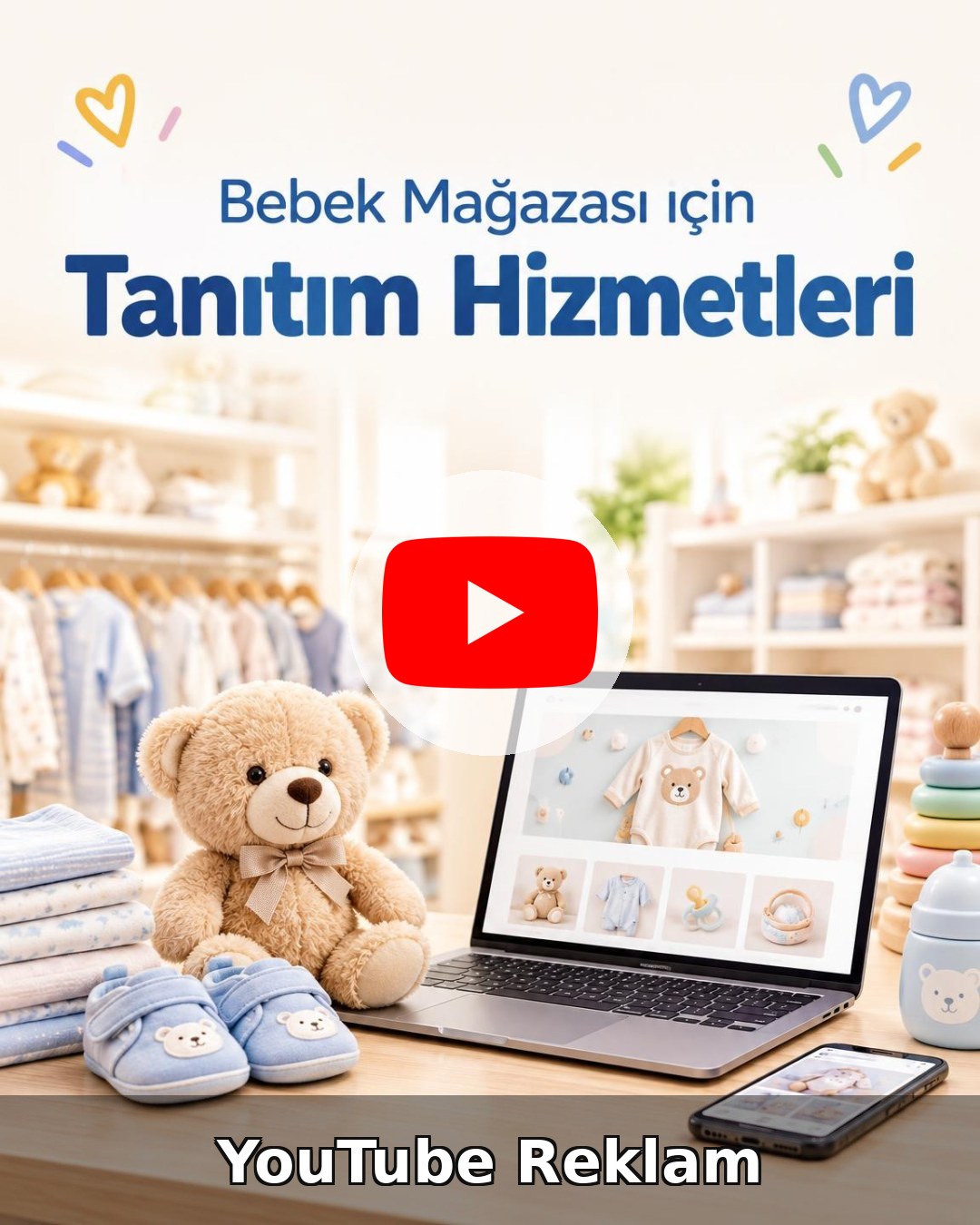Bebek Mağazası YouTube Reklam Yönetimi