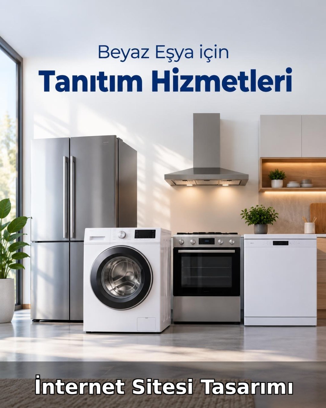 Beyaz Eşya İnternet Sitesi Tasarımı (Web Tasarım)