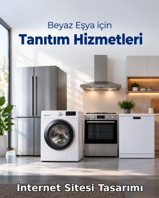 Beyaz Eşya İnternet Sitesi Tasarımı (Web Tasarım)