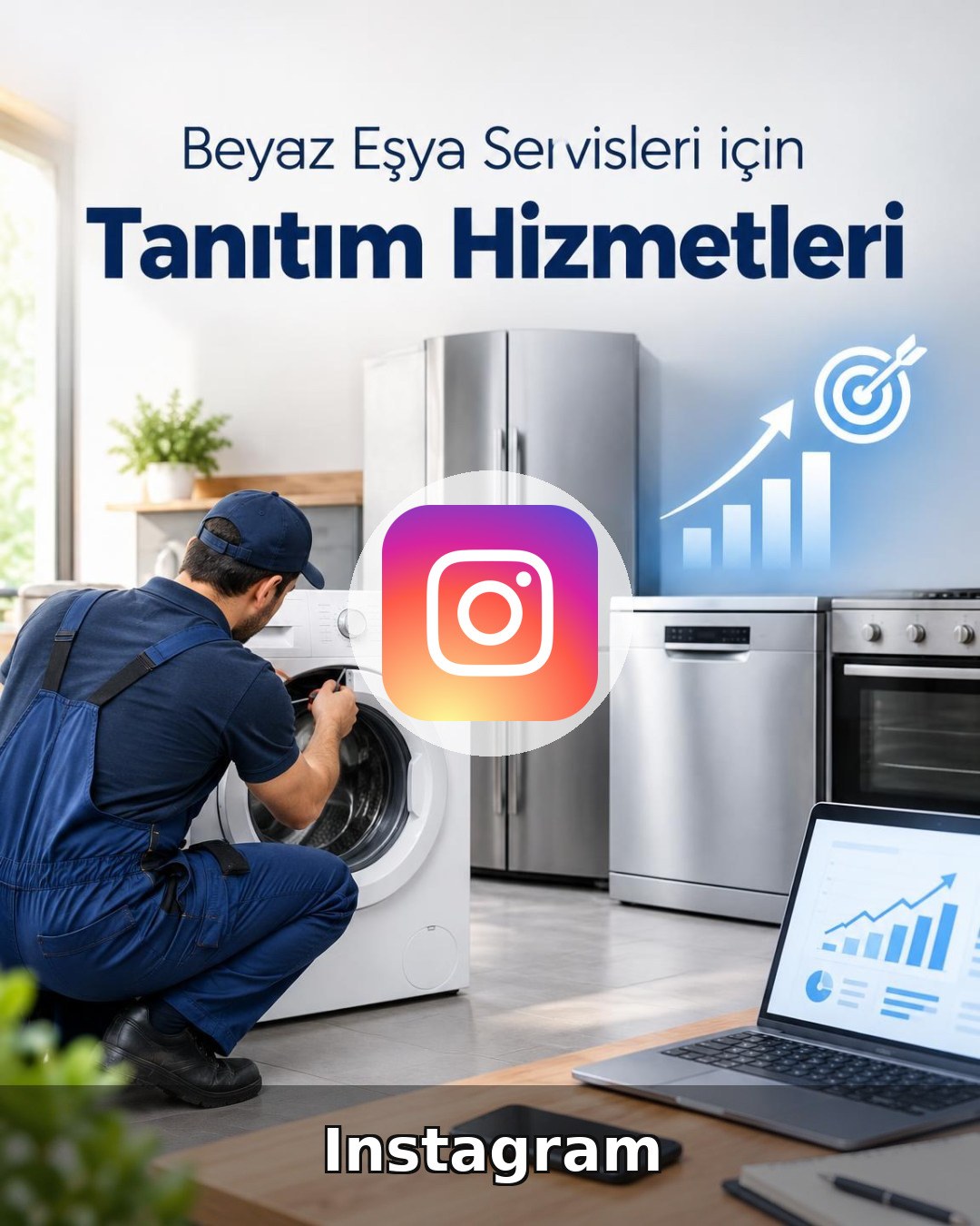 Beyaz Eşya Servisi Instagram Yönetimi