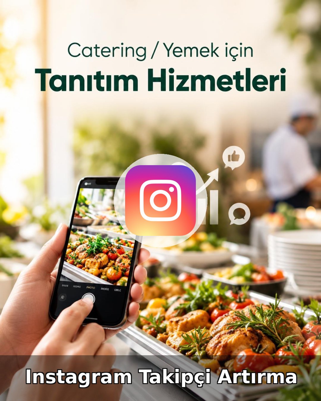 Catering / Yemek Instagram Takipçi Artırma