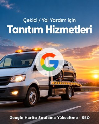 Çekici / Yol Yardım Google Harita Sıralama Yükseltme - SEO
