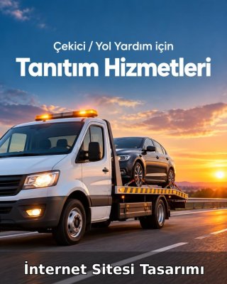 Çekici / Yol Yardım İnternet Sitesi Tasarımı (Web Tasarım)