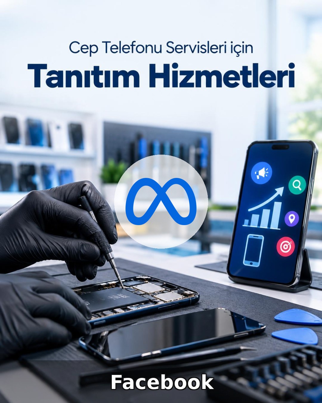 Cep Telefonu Servisi Facebook Yönetimi
