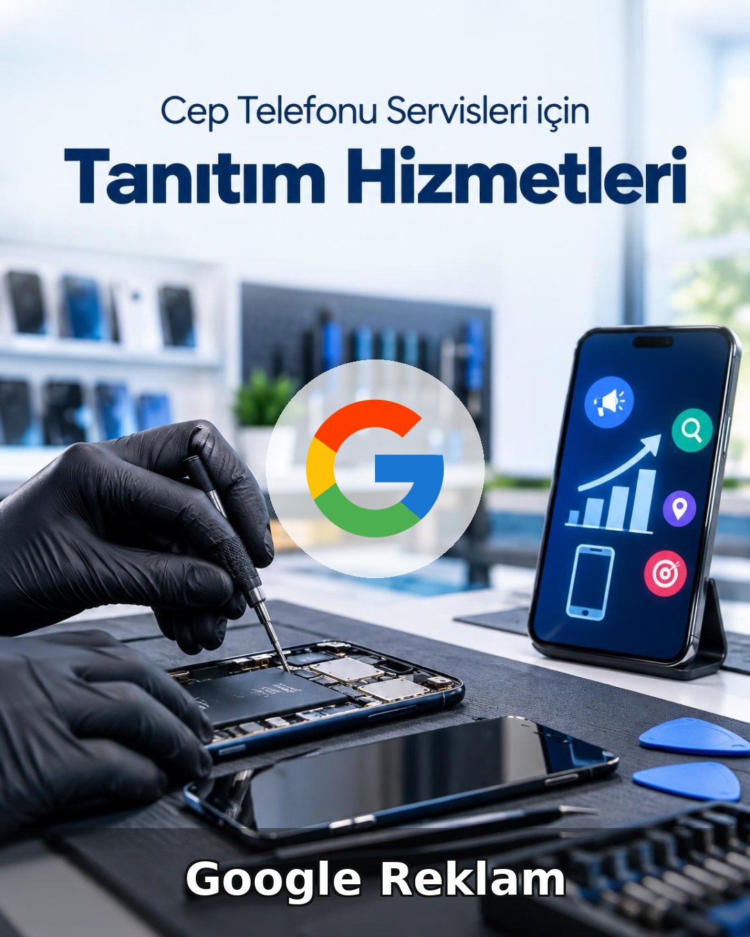 Cep Telefonu Servisi Google Reklam Yönetimi