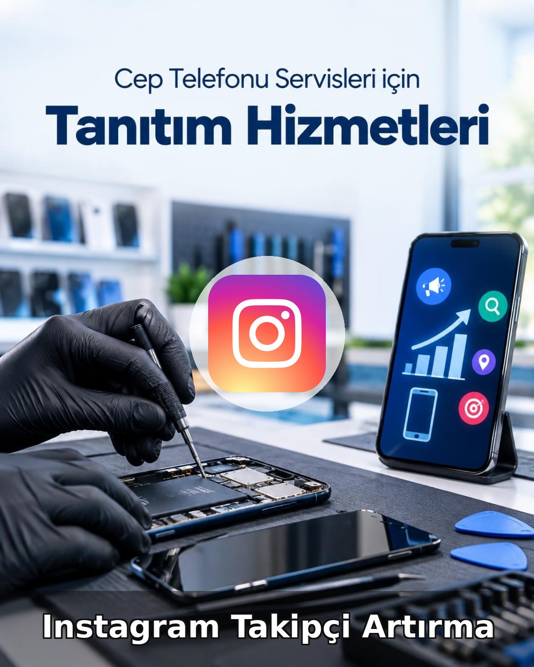 Cep Telefonu Servisi Instagram Takipçi Artırma