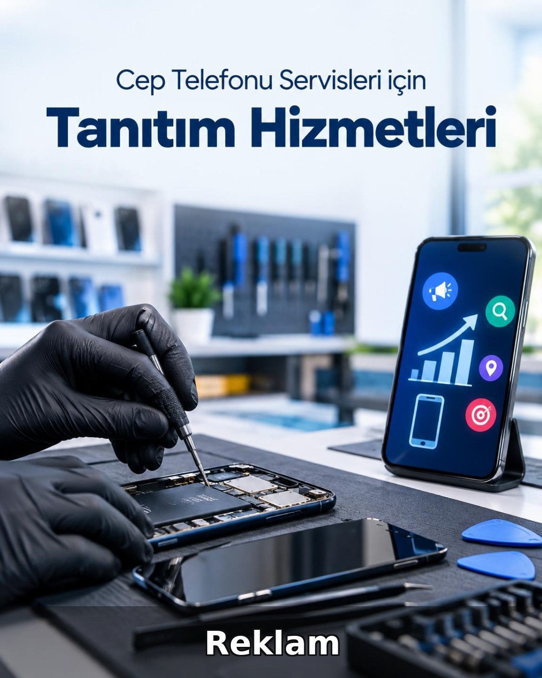 Cep Telefonu Servisi Reklam Yönetimi