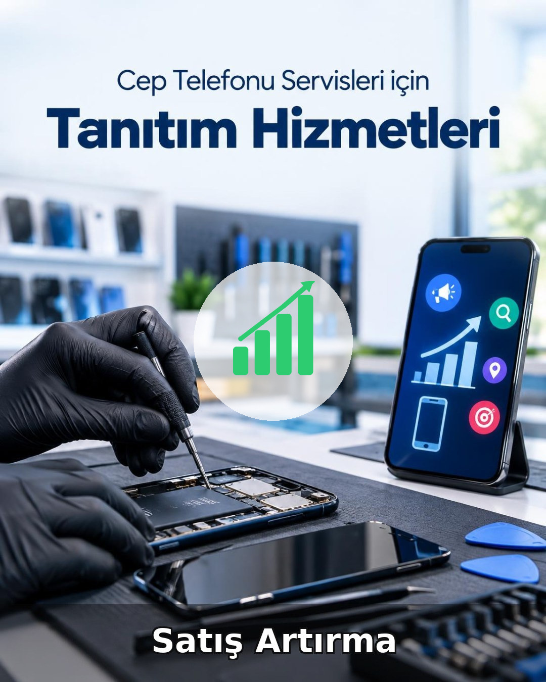 Cep Telefonu Servisi Satış Artırma