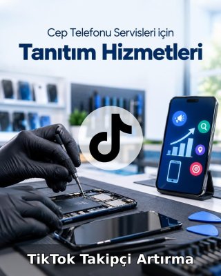 Cep Telefonu Servisi TikTok Takipçi Artırma