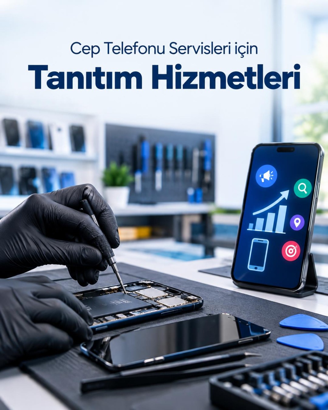 Cep Telefonu Servislerine Özel Tanıtım Hizmetleri