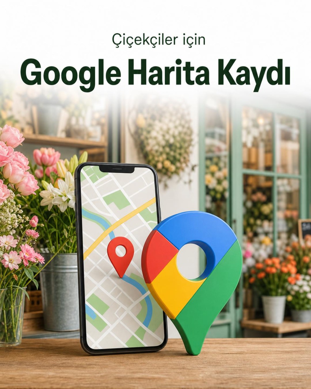 Çiçekçi Google Harita Kaydı