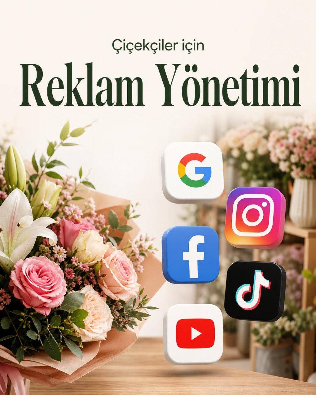 Çiçekçi Reklam