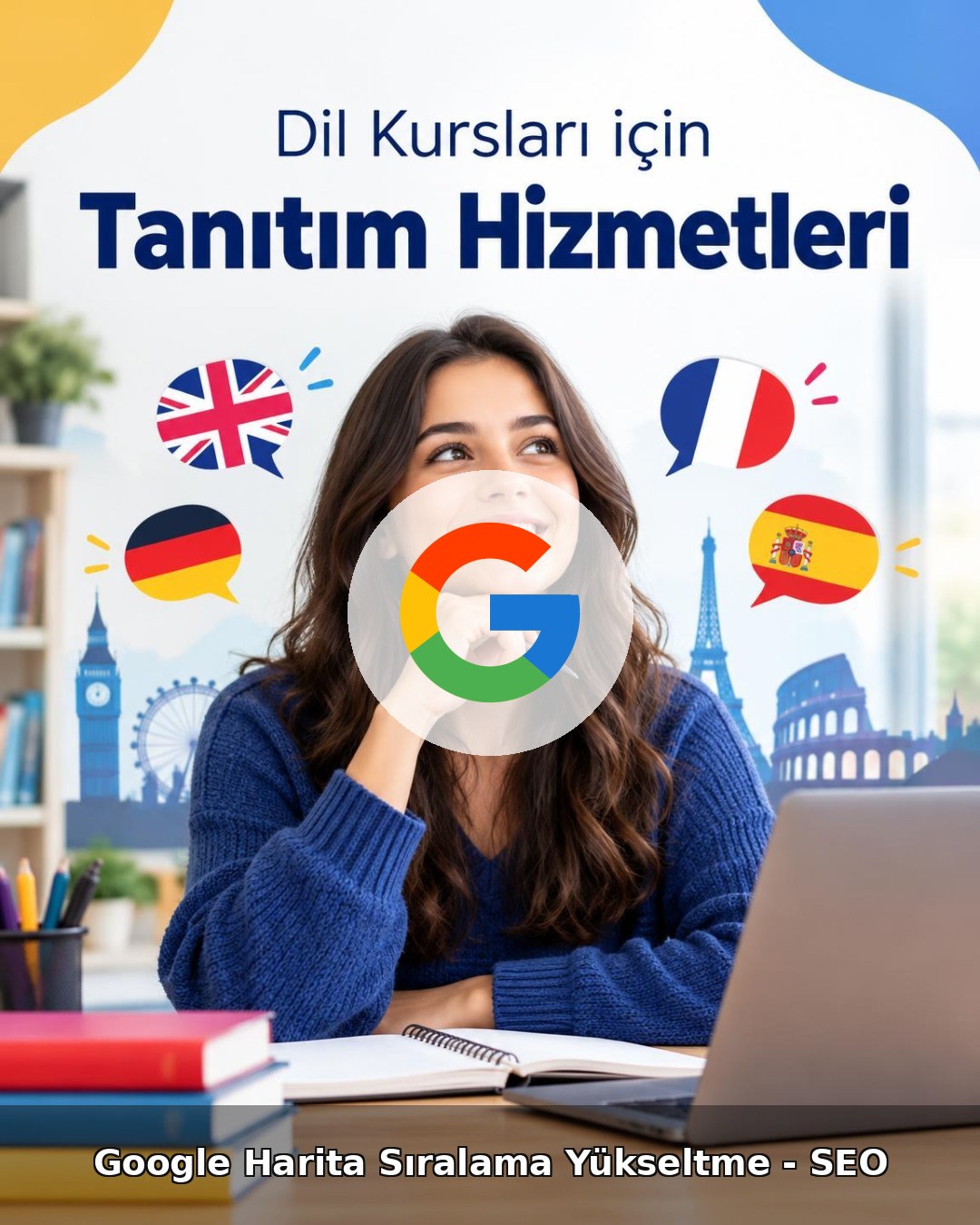 Dil Kursu Google Harita Sıralama Yükseltme - SEO