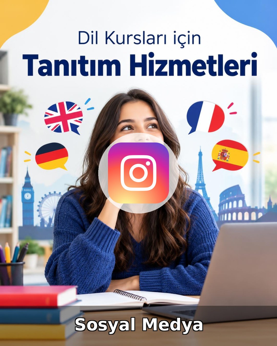 Dil Kursu Sosyal Medya Yönetimi