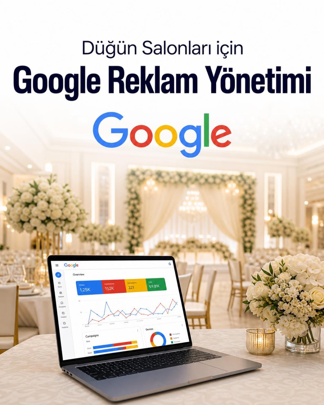 Düğün Salonu Google Reklam
