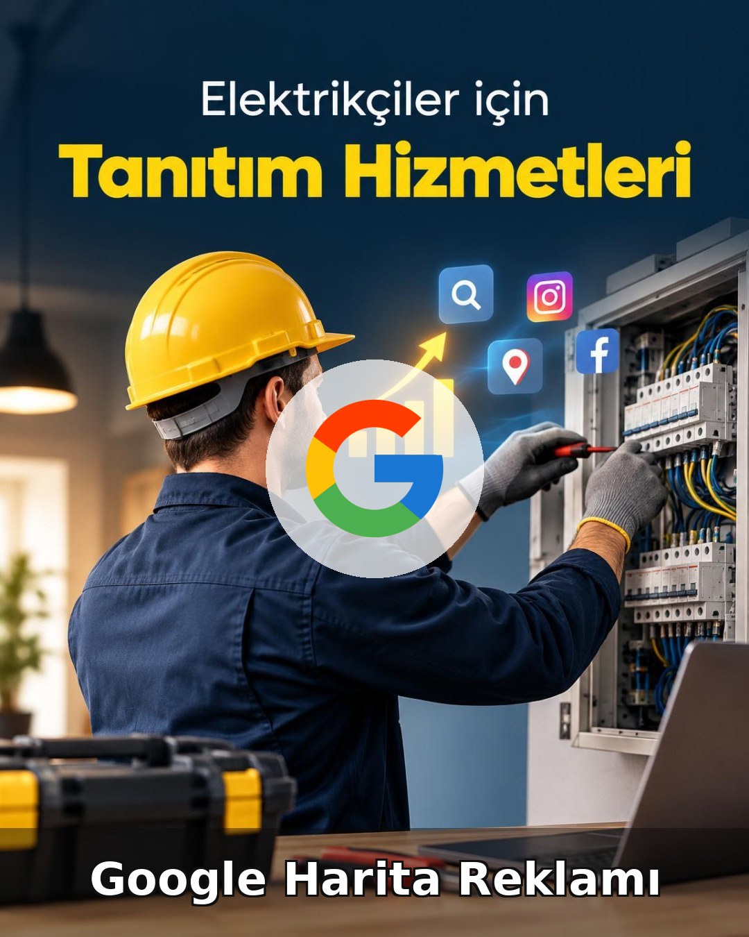 Elektrikçi Google Harita Reklamı