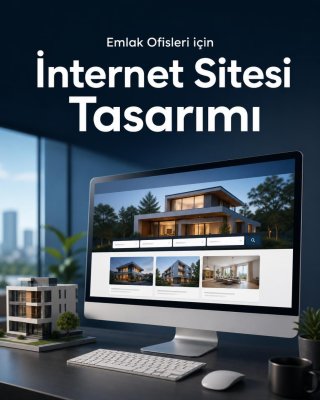 Emlak Ofisi İnternet Sitesi Tasarımı (Web Tasarım)
