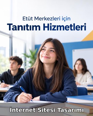 Etüt Merkezi İnternet Sitesi Tasarımı (Web Tasarım)