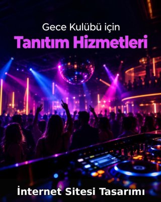 Gece Kulübü İnternet Sitesi Tasarımı (Web Tasarım)