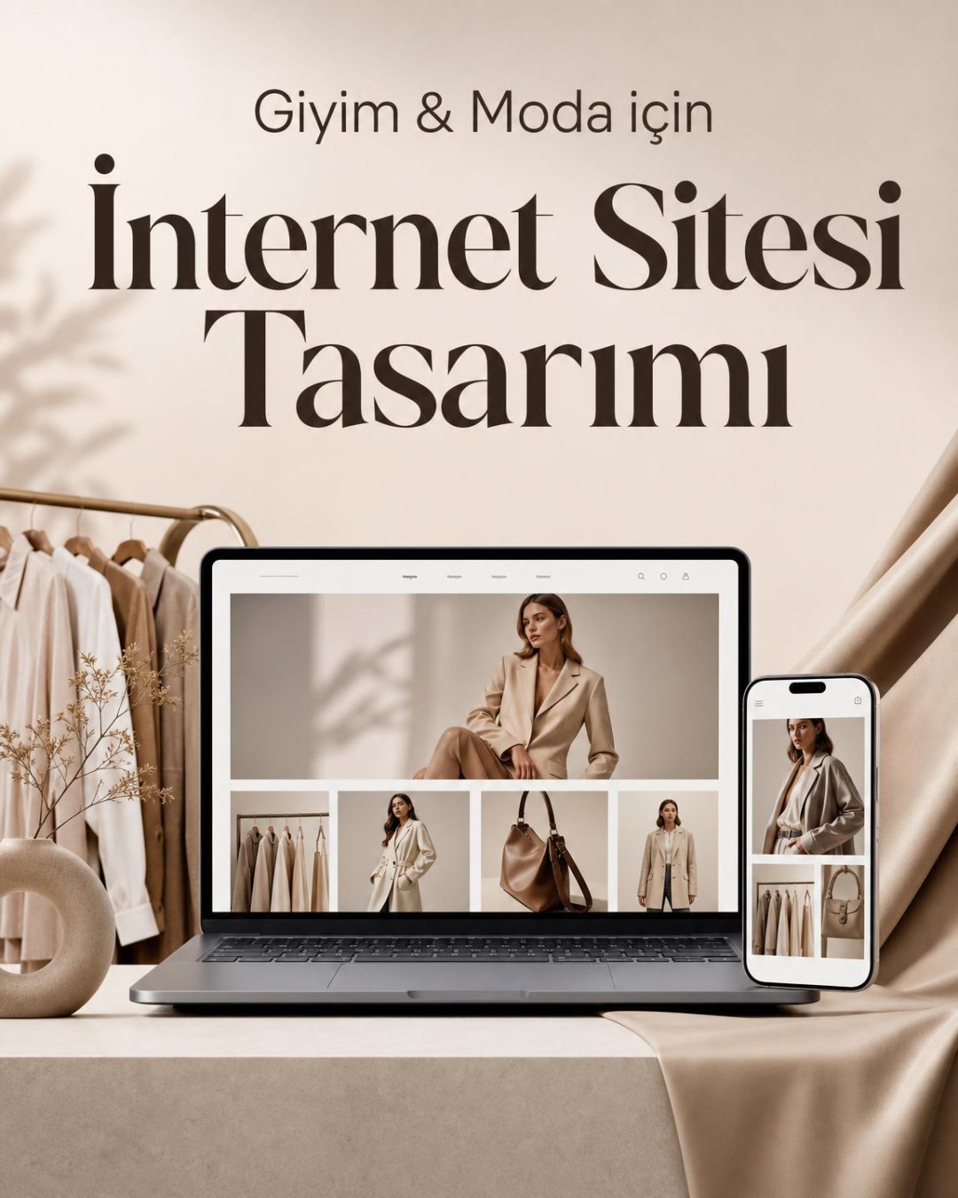 Giyim & Moda İnternet Sitesi Tasarımı (Web Tasarım)