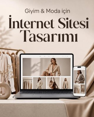 Giyim & Moda İnternet Sitesi Tasarımı (Web Tasarım)