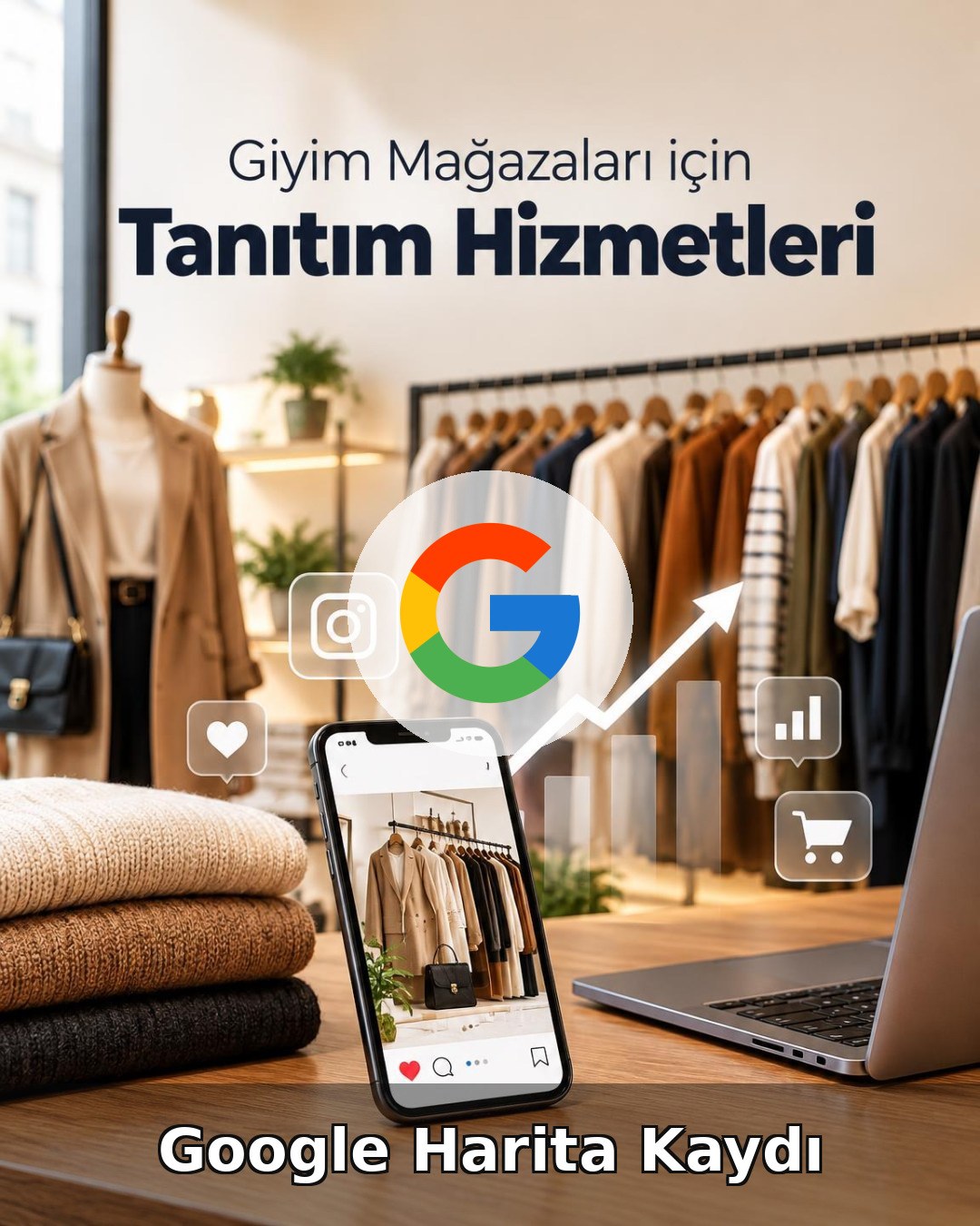 Giyim Mağazası Google Harita Kaydı