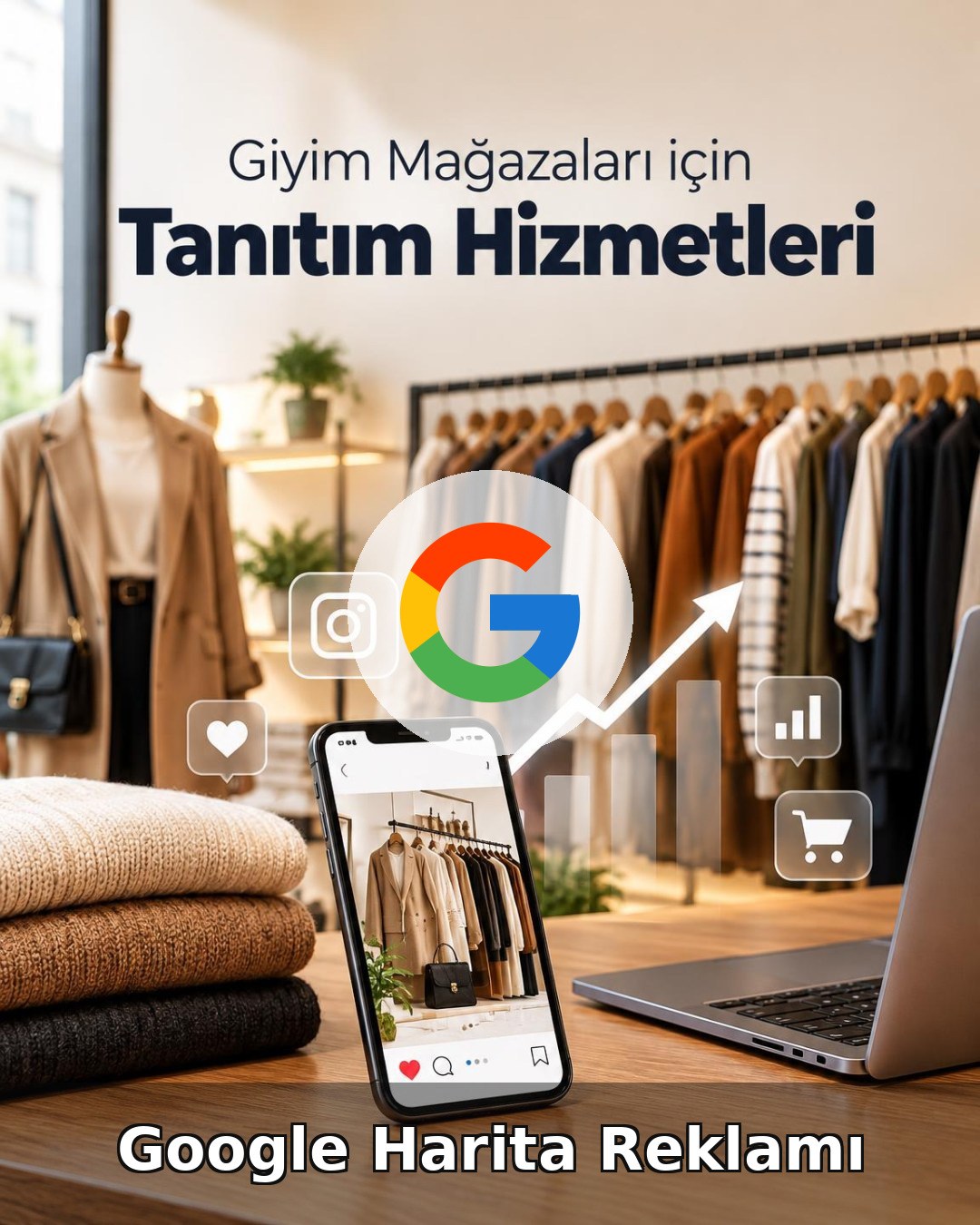 Giyim Mağazası Google Harita Reklamı