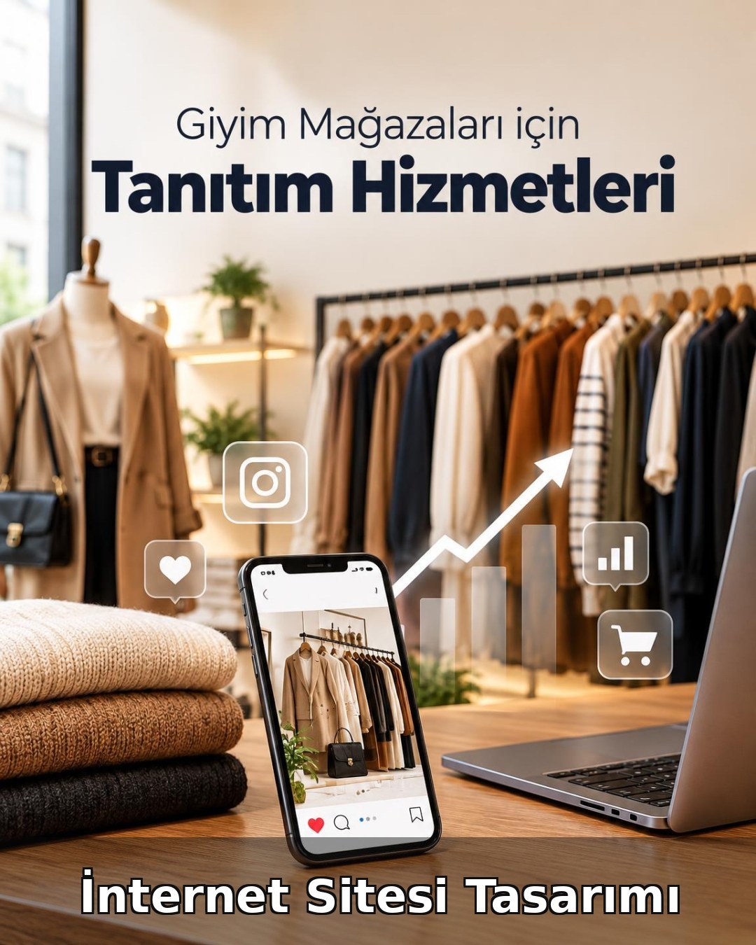 Giyim Mağazası İnternet Sitesi Tasarımı (Web Tasarım)