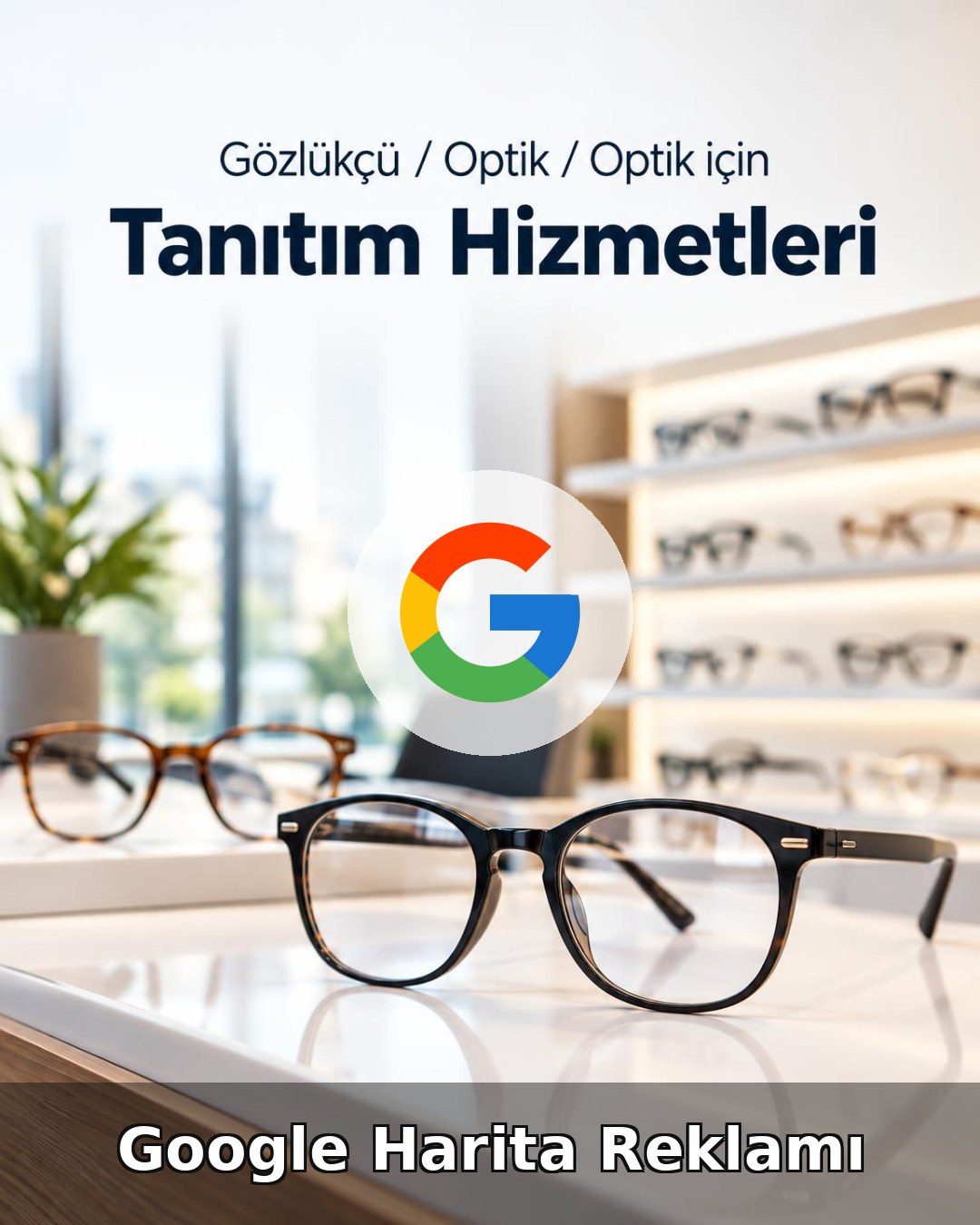 Gözlükçü / Optik Google Harita Reklamı