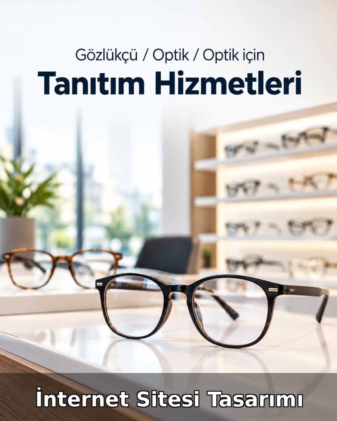 Gözlükçü / Optik İnternet Sitesi Tasarımı (Web Tasarım)