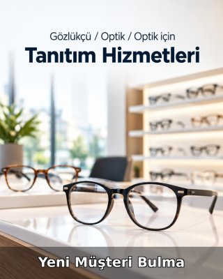 Gözlükçü / Optik Yeni Müşteri Bulma