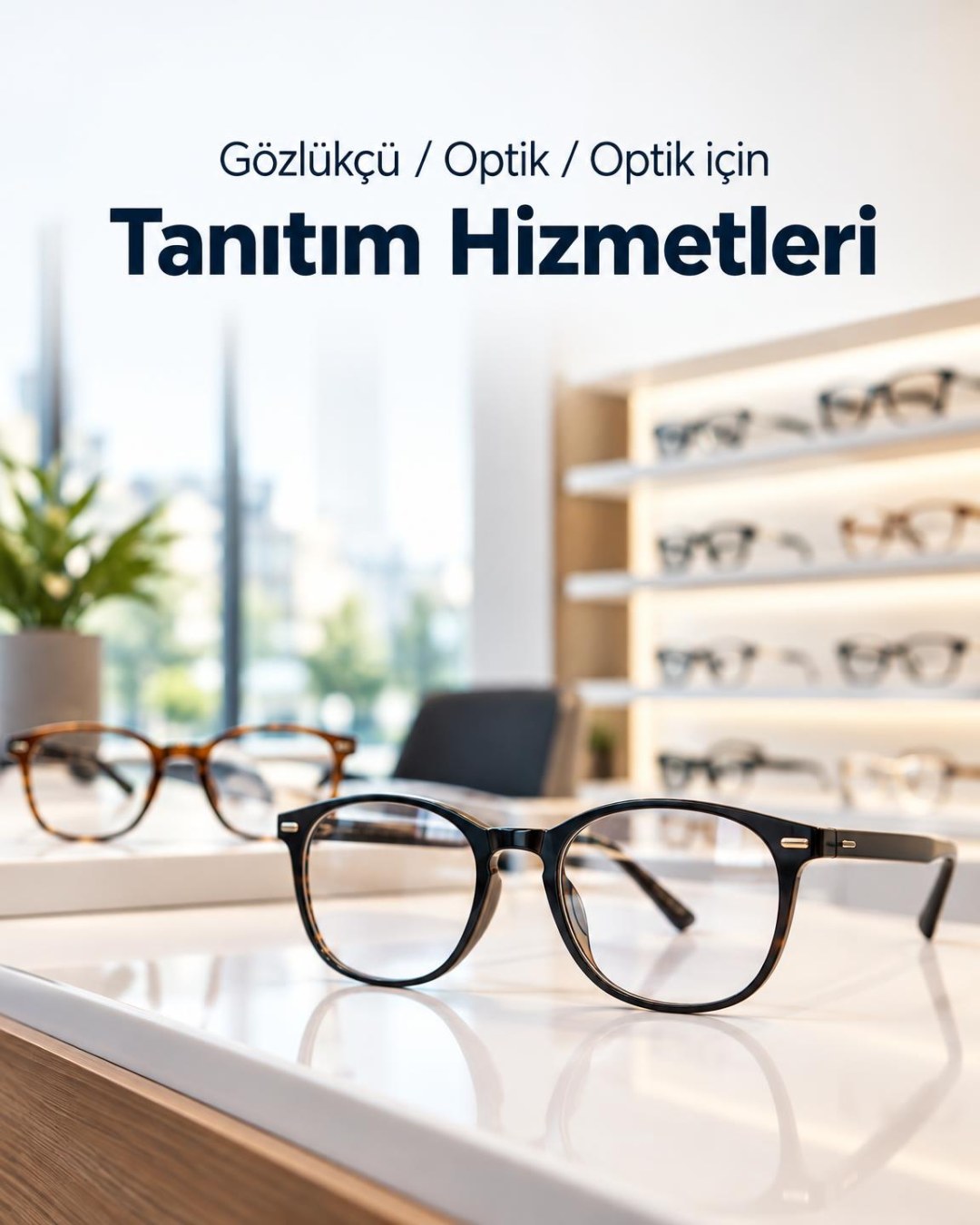 Gözlükçü / Optik / Optike Özel Tanıtım Hizmetleri