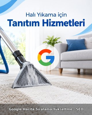 Halı Yıkama Google Harita Sıralama Yükseltme - SEO