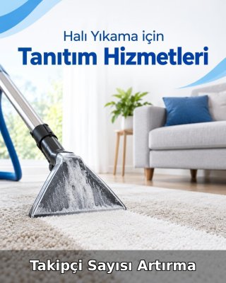 Halı Yıkama Takipçi Sayısı Artırma