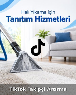 Halı Yıkama TikTok Takipçi Artırma