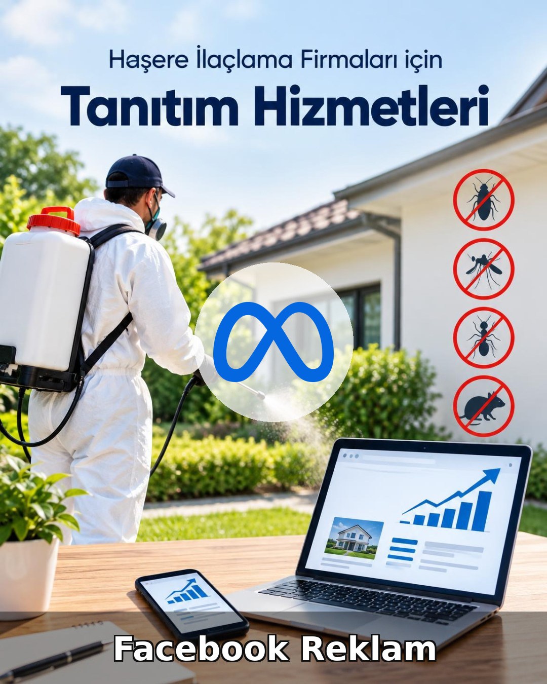 Haşere İlaçlama Facebook Reklam Yönetimi