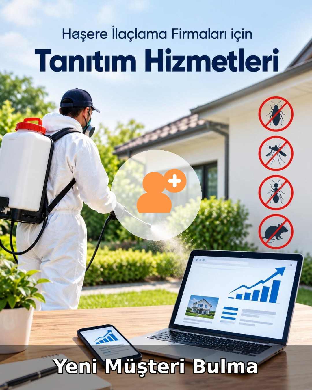 Haşere İlaçlama Yeni Müşteri Bulma