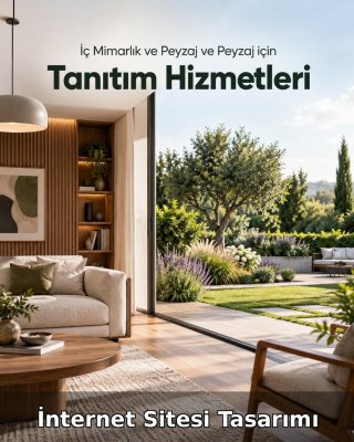 İç Mimarlık ve Peyzaj İnternet Sitesi Tasarımı (Web Tasarım)