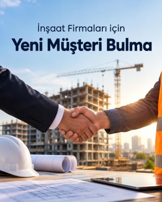 İnşaat Firması Yeni Müşteri Bulma
