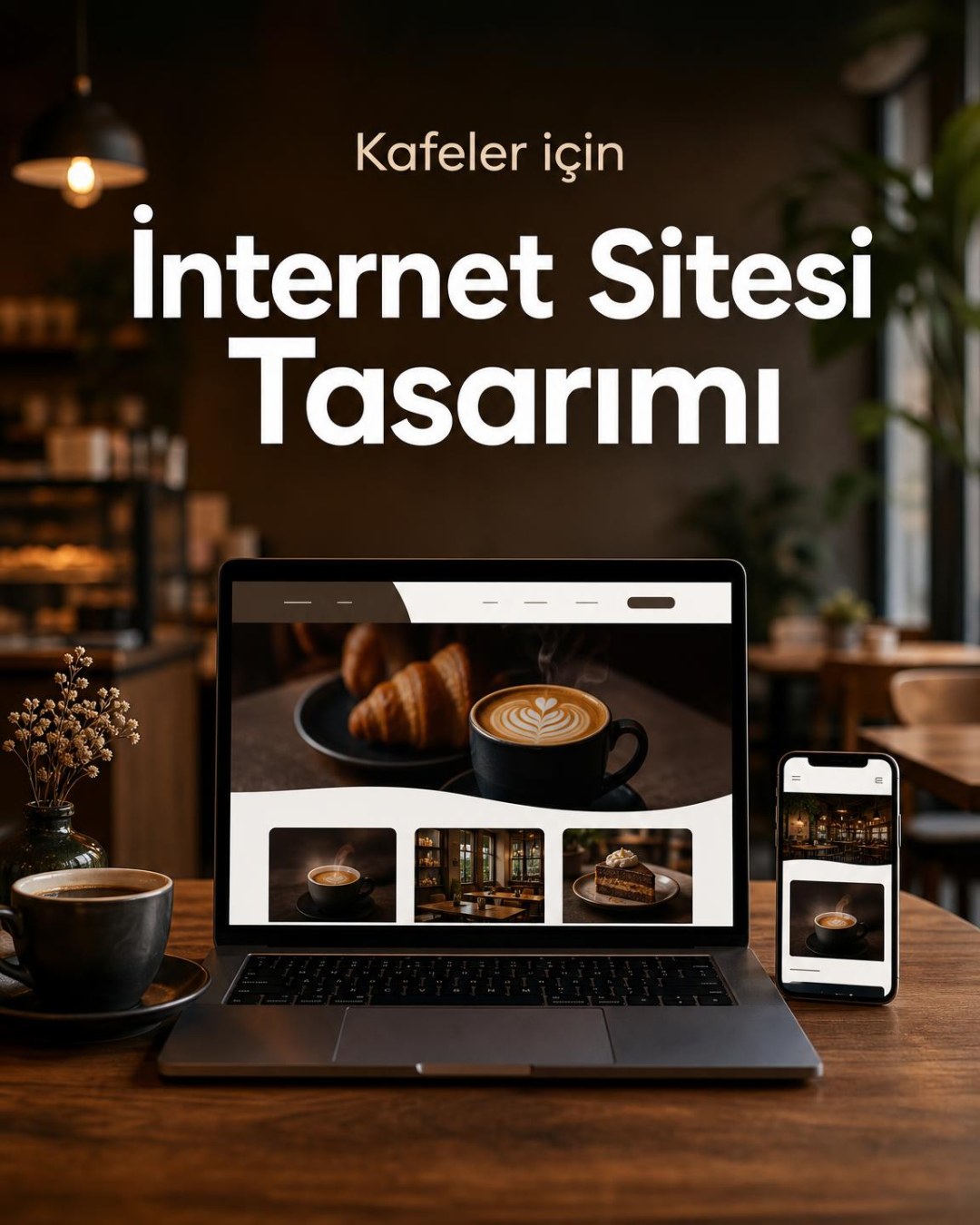 Kafe İnternet Sitesi Tasarımı (Web Tasarım)