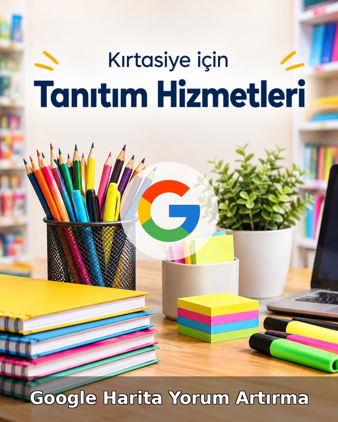 Kırtasiye Google Harita Yorum Artırma