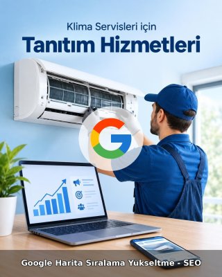 Klima Servisi Google Harita Sıralama Yükseltme - SEO