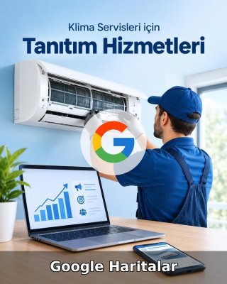 Klima Servisi Google Harita Yönetimi