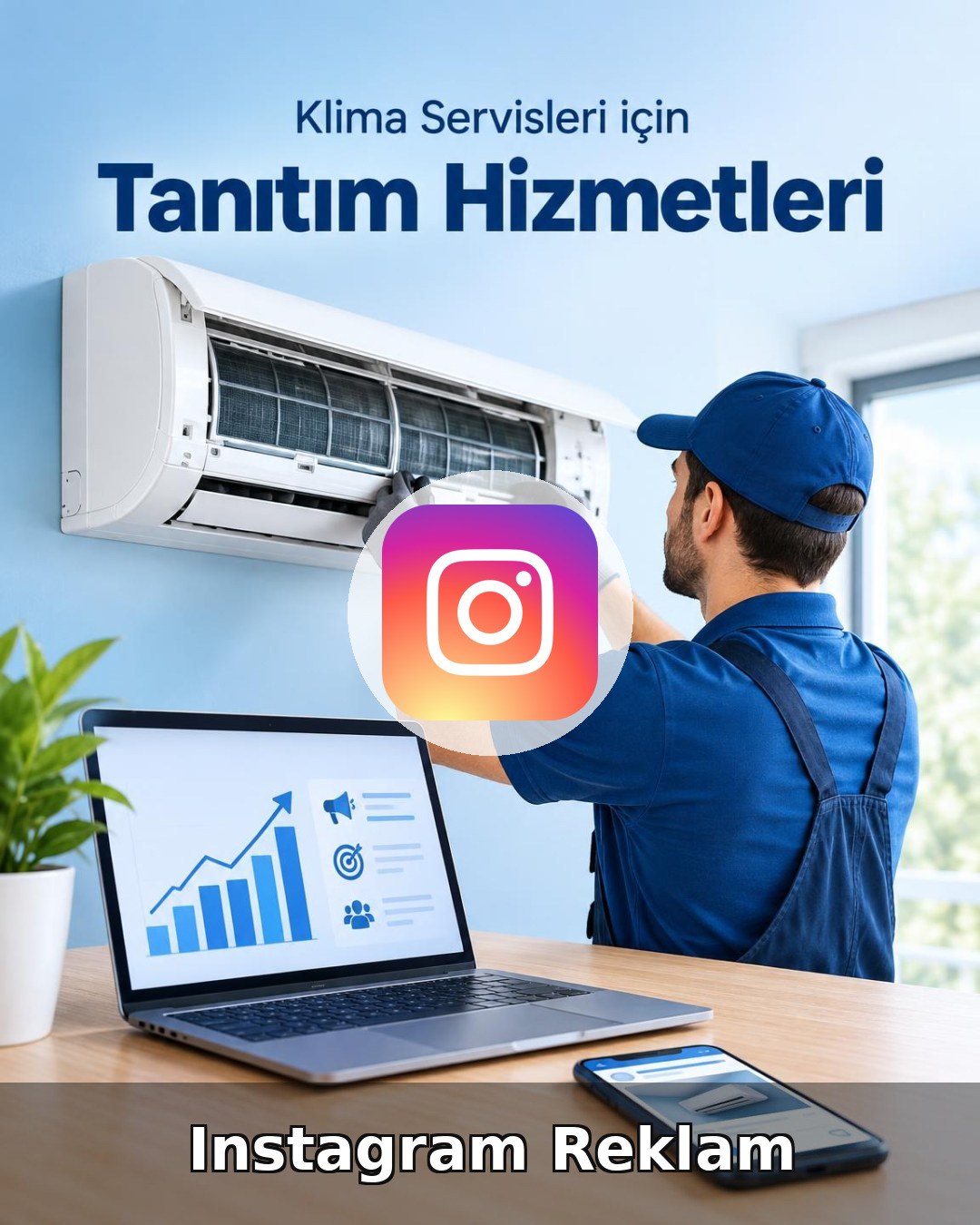 Klima Servisi Instagram Reklam Yönetimi